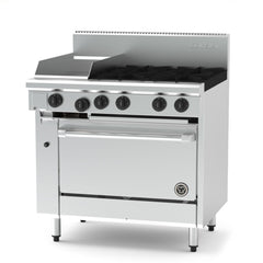 Goldstein Goldstein 4 Burner & 300mm Griddle with NG Oven