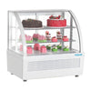 Polar C-Series 100L Countertop Display Fridge White