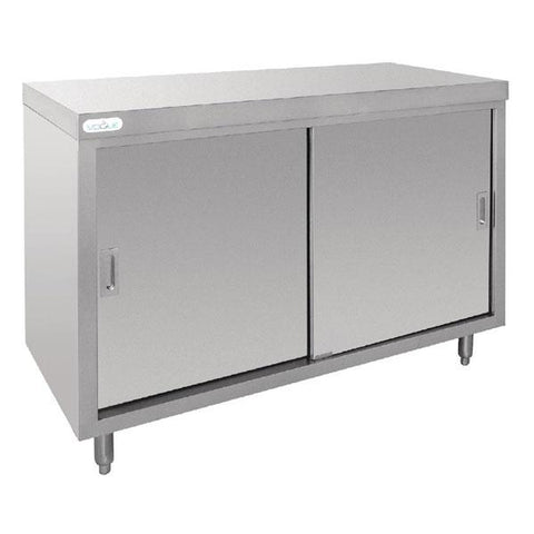 Vogue 1200mm Stainless Steel Floor Standing Cupboard